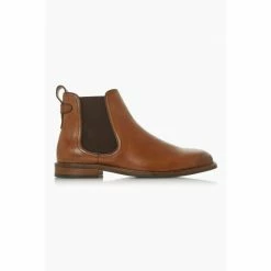Alternative view of Dune London Character Tan Brown Leather Chelsea Boots