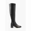 Dune London Black Trinny Block Heel Otk Boots -Dune London Sales unnamed file 1886
