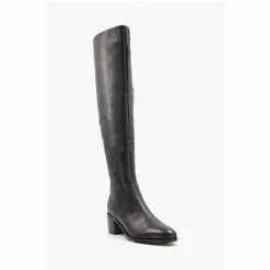 Alternative view of Dune London Black Trinny Block Heel Otk Boots