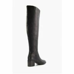 Dune London Black Trinny Block Heel Otk Boots -Dune London Sales unnamed file 1888