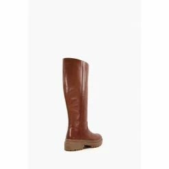 Dune London Natural Tape Contrast Sole Highleg Boots -Dune London Sales unnamed file 1894