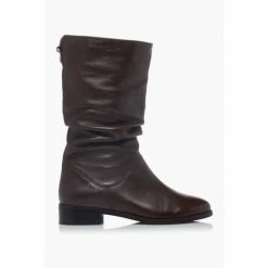 Alternative view of Dune London Rosalindas Ruched Calf Boots