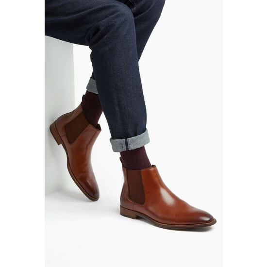 Dune London Natural Market Sole Chelsea Boots 8 Dune London Natural Market Sole Chelsea Boots - Image 6