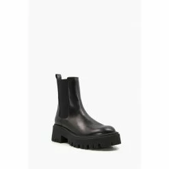 Alternative view of Dune London Pasto Tractor Sole Black Chelsea Boots
