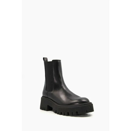Dune London Pasto Tractor Sole Black Chelsea Boots 4 Dune London Pasto Tractor Sole Black Chelsea Boots - Image 2