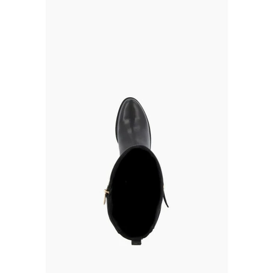 Dune London Black Wf Tap Buckle Trim High Boots 6 Dune London Black Wf Tap Buckle Trim High Boots - Image 4