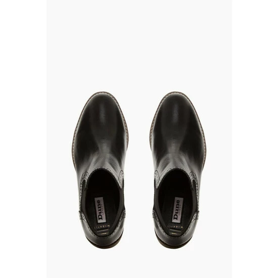 Dune London Black Wf Tap Buckle Trim High Boots 7 Dune London Black Wf Tap Buckle Trim High Boots - Image 5