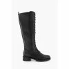 Dune London Black Traile Lace Up High Leg Boots 2 Dune London Black Traile Lace Up High Leg Boots -Dune London Sales unnamed file 1962