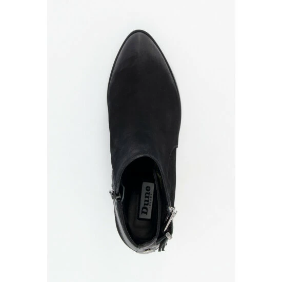 Dune London Black Pinna Double Buckle Western Boots 6 Dune London Black Pinna Double Buckle Western Boots - Image 4