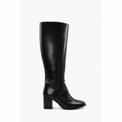Dune London Tadley Snaffle Detail Back Boots