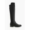 Dune London Black Tropic Over The Knee Stretch Boots -Dune London Sales unnamed file 1977