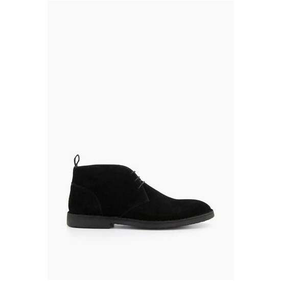 Dune London Cash Black Lace Up Desert Boots 8 Dune London Cash Black Lace Up Desert Boots - Image 6