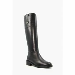 Alternative view of Dune London Tonia Black Two Tone Riding Boots