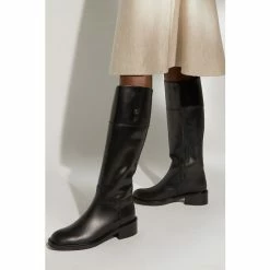 Dune London Tonia Black Two Tone Riding Boots -Dune London Sales unnamed file 2016