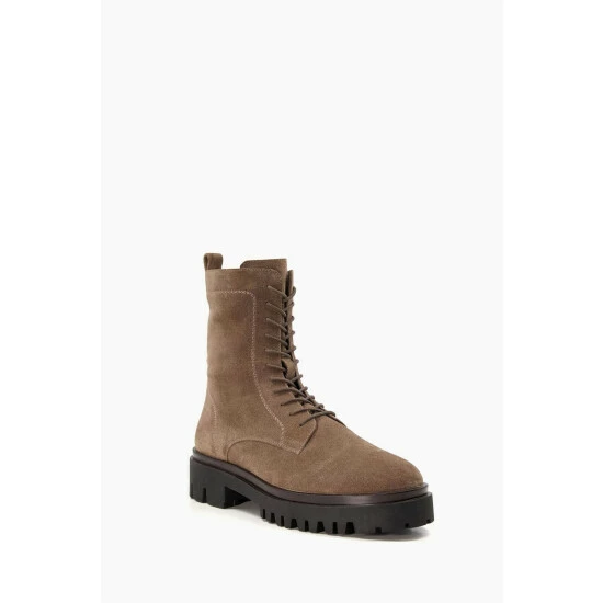 Dune London Natural Picante Welt Detail High Ankle Boots 4 Dune London Natural Picante Welt Detail High Ankle Boots - Image 2
