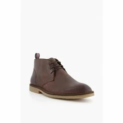 Alternative view of Dune London Cash Lace Up Desert Brown Boots