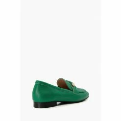 Dune London Green Grange Snaffle Trim Loafers -Dune London Sales unnamed file 2049