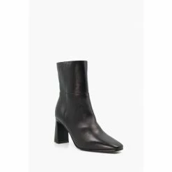 Alternative view of Dune London Orlie Soft Square Toe Black Block Boots