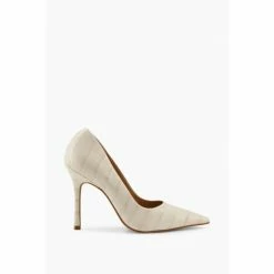 Dune London Bento Cream Extreme Pointed Stilettos