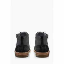 Dune London Capitals Black Casual Zip Detail Lace Up Boots 11 Dune London Capitals Black Casual Zip Detail Lace Up Boots -Dune London Sales unnamed file 2079
