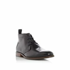 Dune London Black Marvinn Smart Chukka Lace-Up Boots -Dune London Sales unnamed file 2084