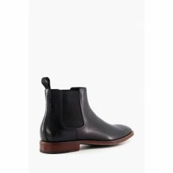 Alternative view of Dune London Market Natural Sole Black Chelsea Boots