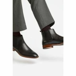 Dune London Market Natural Sole Black Chelsea Boots -Dune London Sales unnamed file 2092