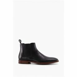 Dune London Market Natural Sole Black Chelsea Boots -Dune London Sales unnamed file 2093