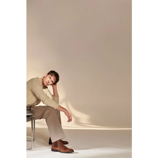 Dune London Brown Masons Natural Sole Chelsea Boots 6 Dune London Brown Masons Natural Sole Chelsea Boots - Image 4