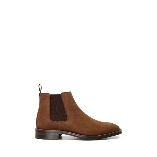 Dune London Brown Masons Natural Sole Chelsea Boots 7 Dune London Brown Masons Natural Sole Chelsea Boots - Image 5