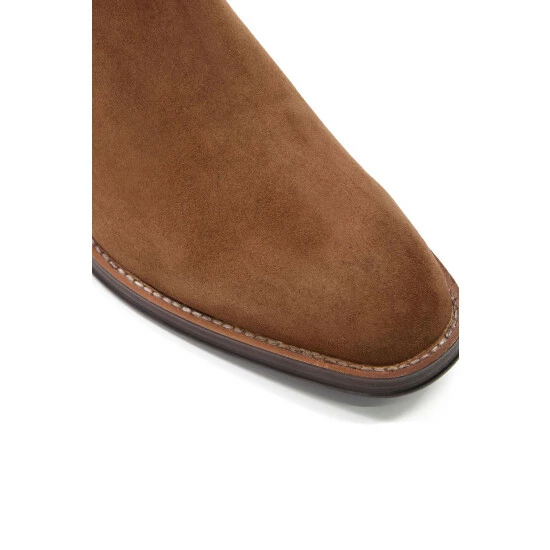 Dune London Brown Masons Natural Sole Chelsea Boots 11 Dune London Brown Masons Natural Sole Chelsea Boots - Image 9