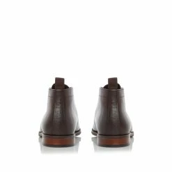 Dune London Brown Marvinn Smart Chukka Lace-Up Boots -Dune London Sales unnamed file 2113