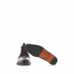 Dune London Brown Marvinn Smart Chukka Lace-Up Boots -Dune London Sales unnamed file 2114