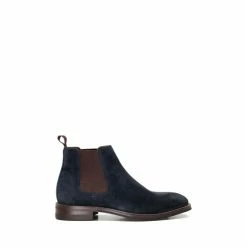 Dune London Blue Masons Sole Chelsea Boots