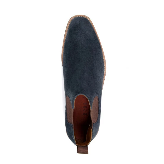 Dune London Blue Masons Sole Chelsea Boots 6 Dune London Blue Masons Sole Chelsea Boots - Image 4