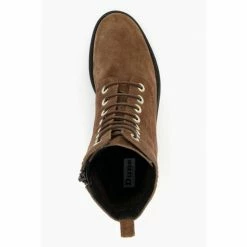 Dune London Brown Prestone Cleated Sole Lace-Up Hiker Boots -Dune London Sales unnamed file 2132