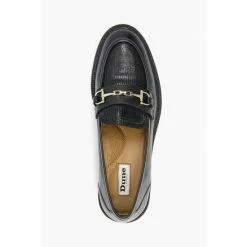 Dune London Black Grid Branded Trim Loafers 10 Dune London Black Grid Branded Trim Loafers -Dune London Sales unnamed file 215