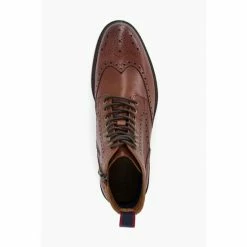 Dune London Natural Colonels Eyelet Brogue Boots -Dune London Sales unnamed file 2150