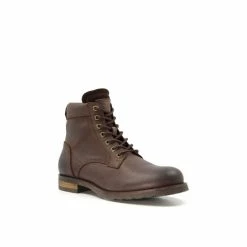 Alternative view of Dune London Brown Cromford Plain Toe Stitch Deta Boots