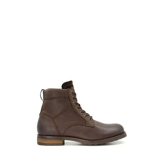 Dune London Brown Cromford Plain Toe Stitch Deta Boots 8 Dune London Brown Cromford Plain Toe Stitch Deta Boots - Image 6