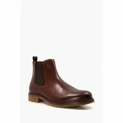 Alternative view of Dune London Brown Candied Plain Toe Chelsea Boots
