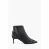 Dune London Orra Black Pointed Ankle Boots -Dune London Sales unnamed file 2173