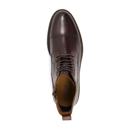 Dune London Brown Collared Toecap Lace Up Boots 6 Dune London Brown Collared Toecap Lace Up Boots - Image 4