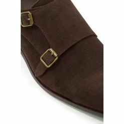 Dune London Schemer Brown Double Monk Toecap Shoes -Dune London Sales unnamed file 221