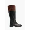 Dune London Tonia Black Two Tone Riding Boots -Dune London Sales unnamed file 2228