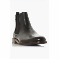 Dune London Character Black Leather Chelsea Boots -Dune London Sales unnamed file 2245
