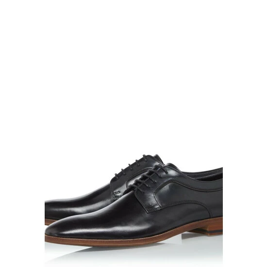 Dune London Black Sparrows Smart Gibson Shoes 5 Dune London Black Sparrows Smart Gibson Shoes - Image 3