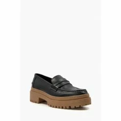 Alternative view of Dune London Ghosts Black Gum Sole Chunky Loafers