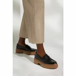 Dune London Ghosts Black Gum Sole Chunky Loafers -Dune London Sales unnamed file 2262