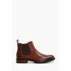 Dune London Natural Check Brogue Chelsea Boots -Dune London Sales unnamed file 2264